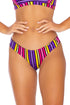 Luli Fama Party Animal Seamless wavy back ruched bottom